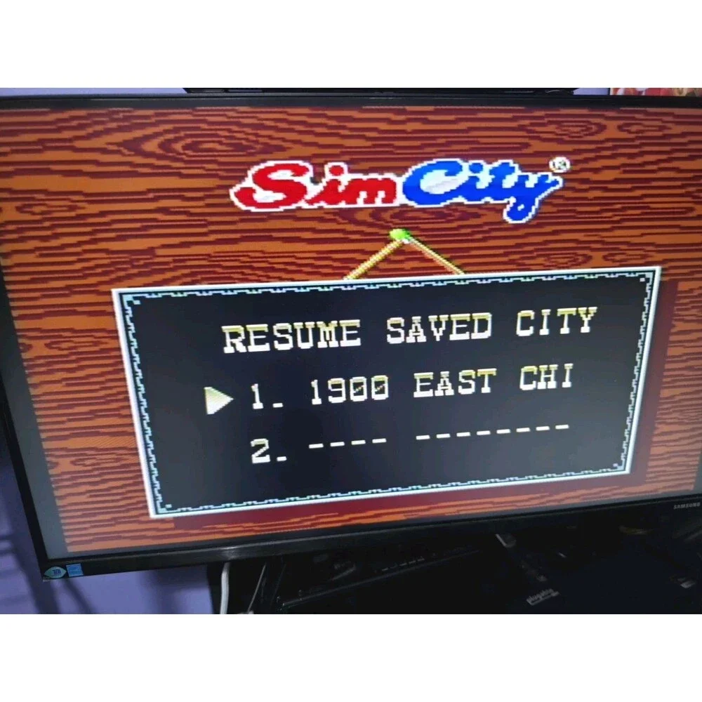 Nintendo simcity super
